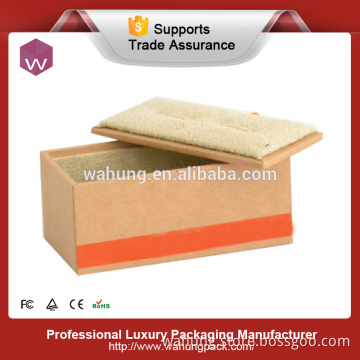 small plastic cufflink box with insert